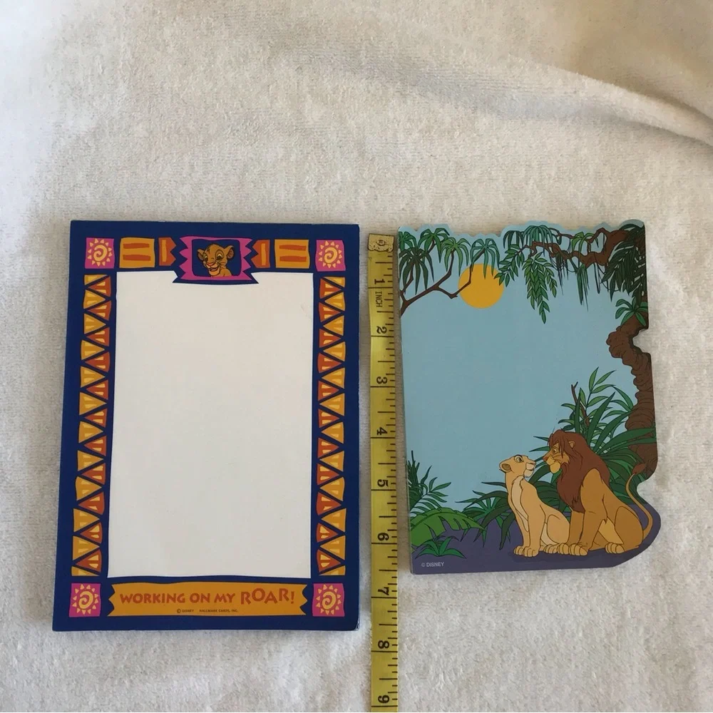 *VTG Disney's The Lion King 90s Stationary Letters pad